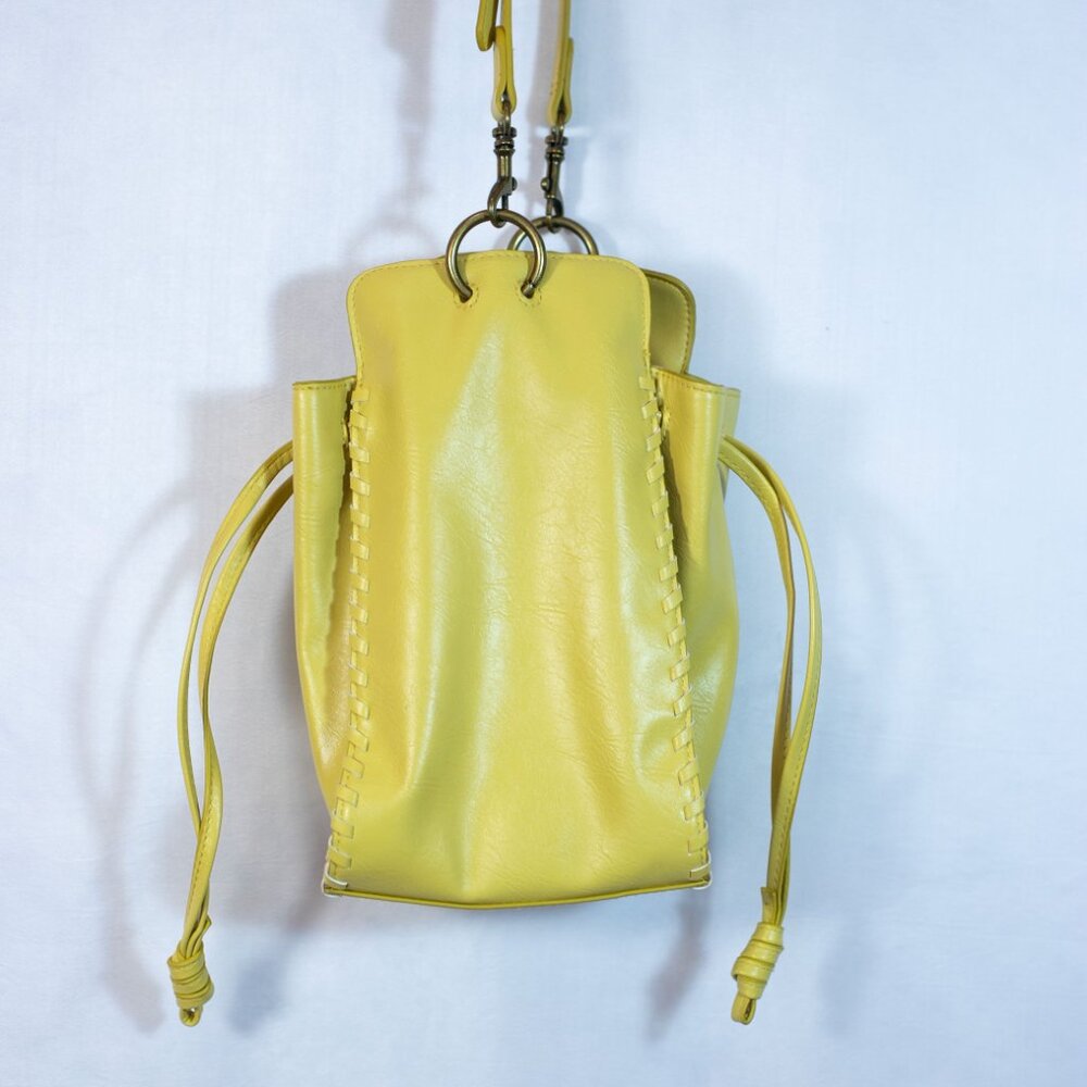 Universal Thread Drawstring Crossbody Bag Yellow - image 3